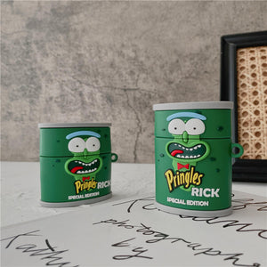 Rick and Morty Cucumber Pringles Airpods Case Cover for 1/2/pro