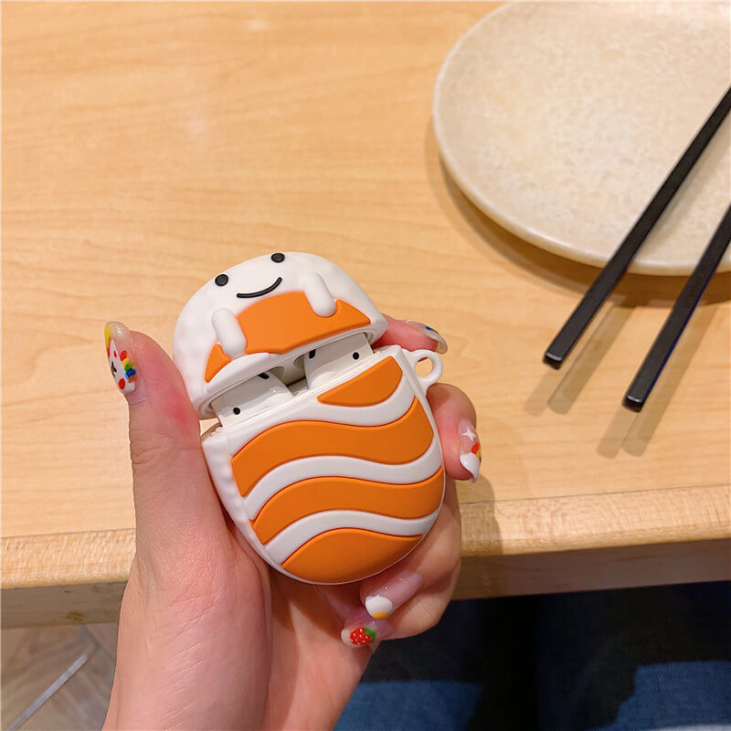 Salmon sushi Airpods Case Cover for 1/2