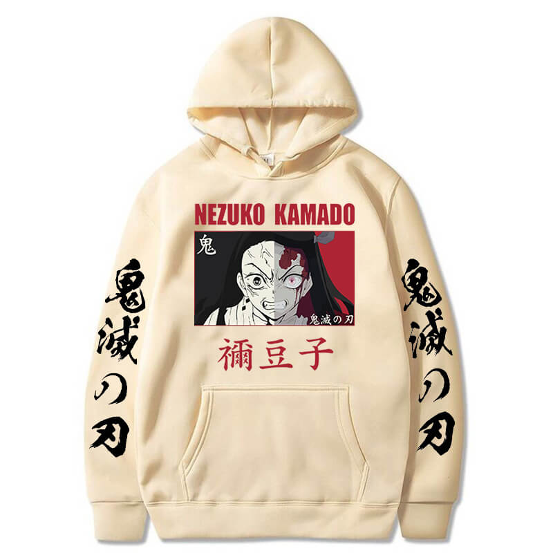 Demon slayer Nezuko long Sleeves hoodie 7 colors
