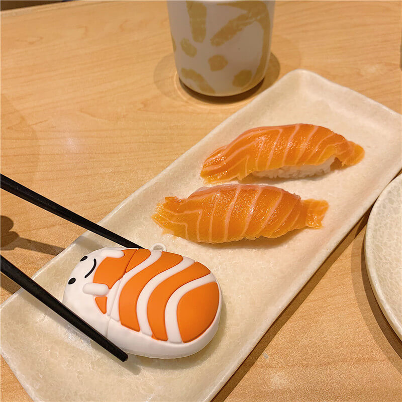 Salmon sushi Airpods Case Cover for 1/2