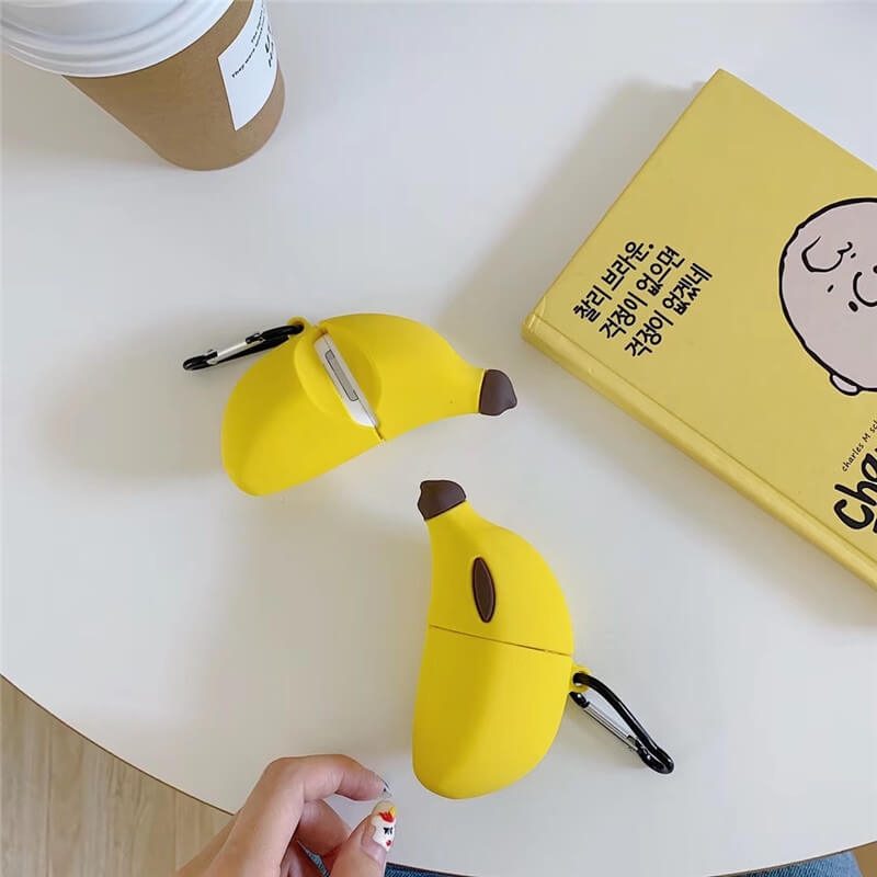 Banana Airpods Case Cover for 1/2/pro/3