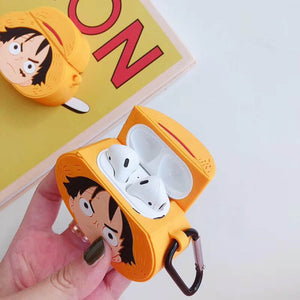 One Piece Monkey D Luffy Airpods Case Cover for 1/2