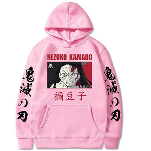 Demon slayer Nezuko long Sleeves hoodie 7 colors