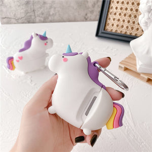 Robot Unicorn Attack Airpods Case Cover for 1/2/pro