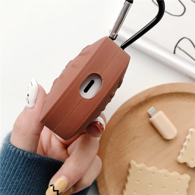 Chocolate Ice Cream Airpods Case Cover for 1/2