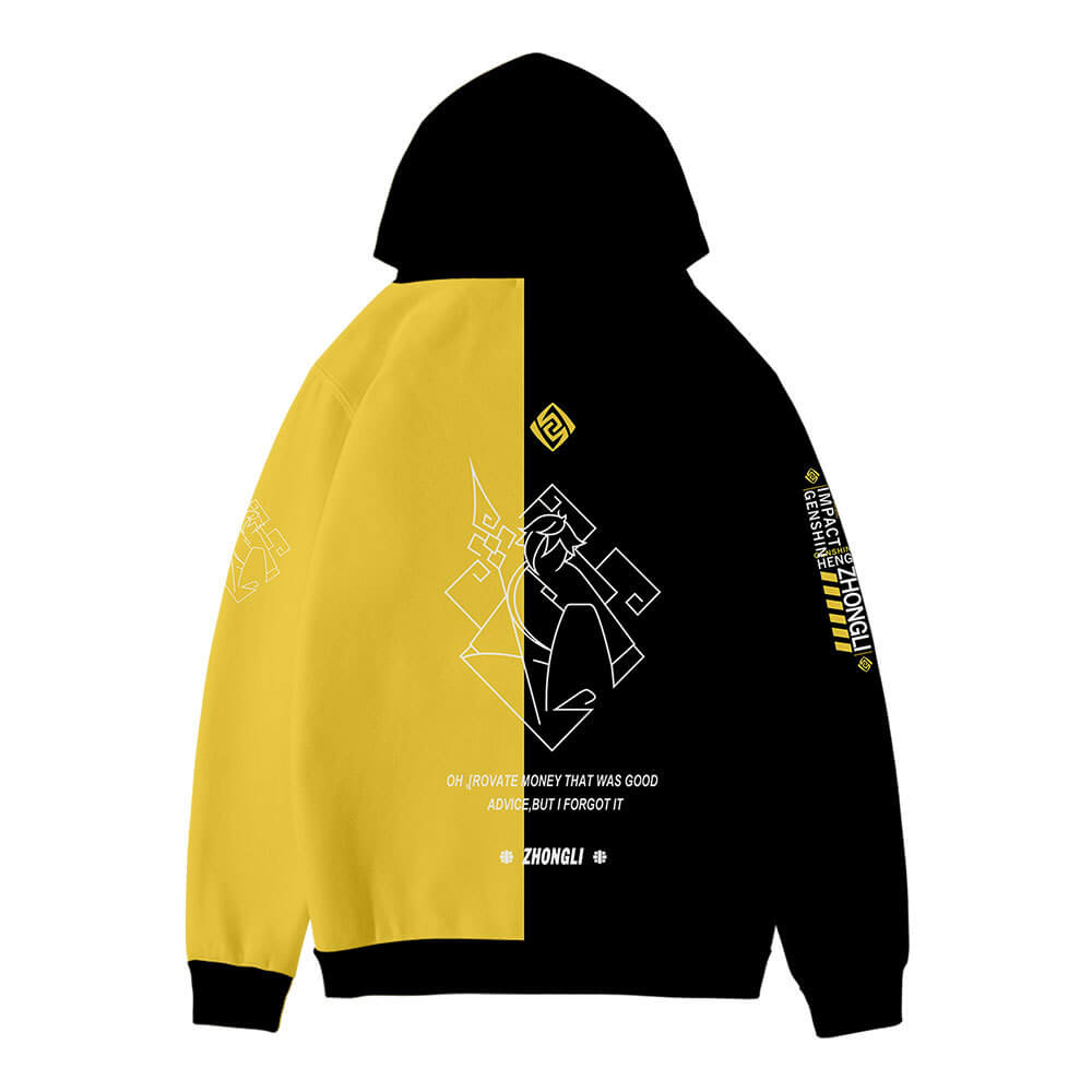 Genshin Impact long Sleeves 3D print hoodie