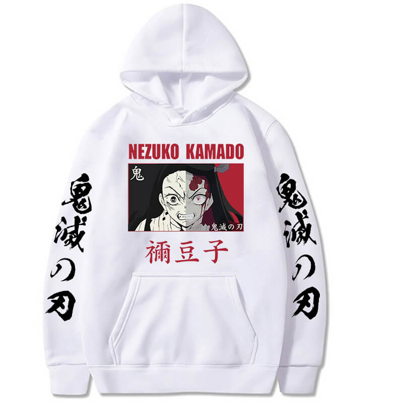 Demon slayer Nezuko long Sleeves hoodie 7 colors