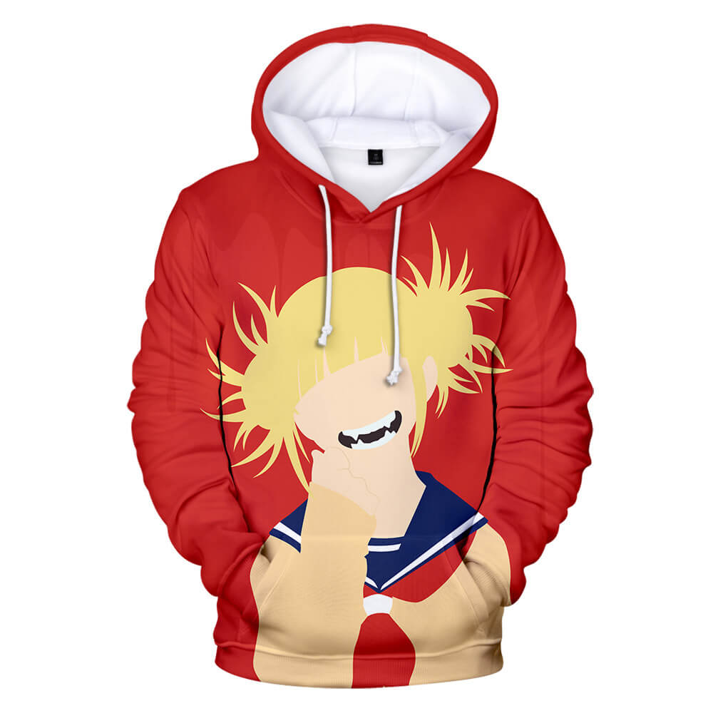 My Hero Academia Himiko Tog 3D print long sleeves hoodie