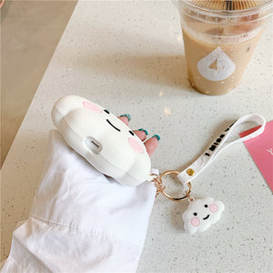 Blush Clouds Airpods Case Cover for 1/2/pro