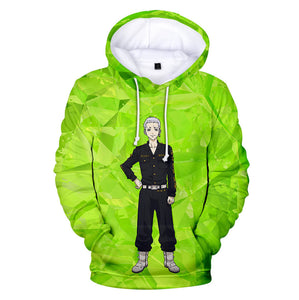 Tokyo Revengers long sleeves 3D print hoodie