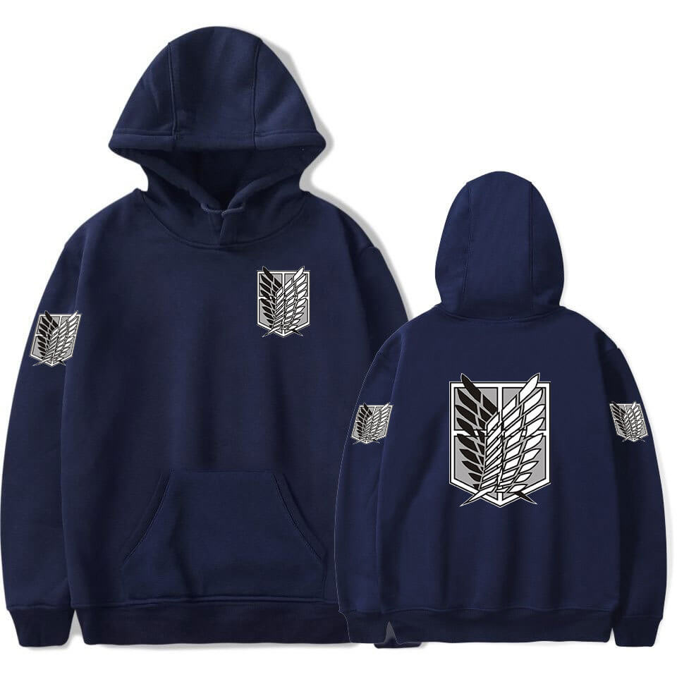 Attack on Titan Scouting Legion Logo long sleeves hoodie(6 colors)