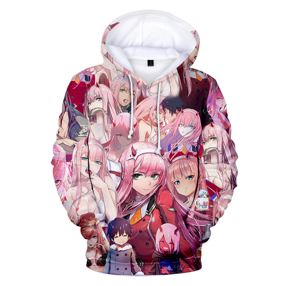 Darling in the franxx long sleeves hoodie