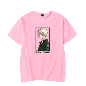 My Hero Academia Bakugou Katsuki short sleeves T-shirt(5 colors)