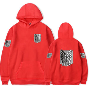 Attack on Titan Scouting Legion Logo long sleeves hoodie(6 colors)