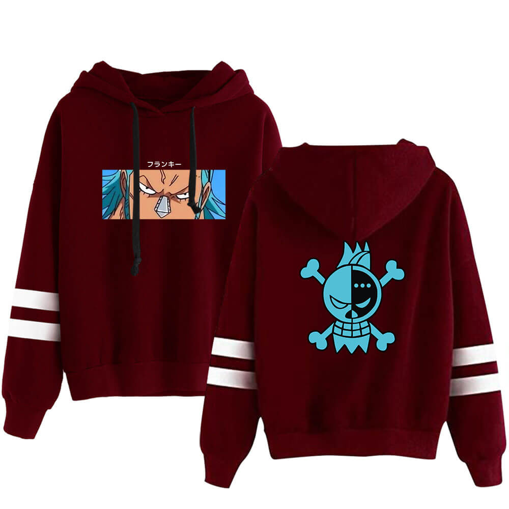 One Piece Franky long sleeves hoodie 5 colors