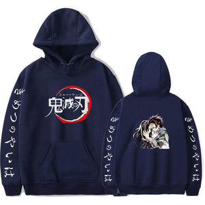 Demon Slayer Tanjiro Kamado & Nezuko long sleeves hoodie(6 colors)