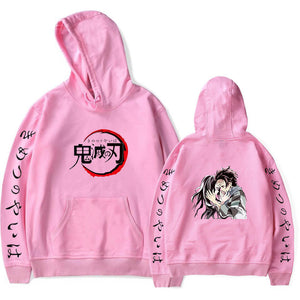 Demon Slayer Tanjiro Kamado & Nezuko long sleeves hoodie(6 colors)