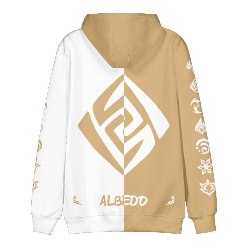 Genshin Impact long Sleeves 3D print hoodie