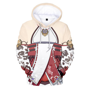 Genshin Impact long Sleeves cosplay hoodie