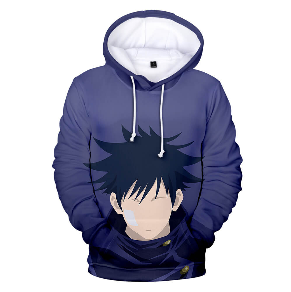 Jujutsu Kaisen 3D print long sleeves hoodie