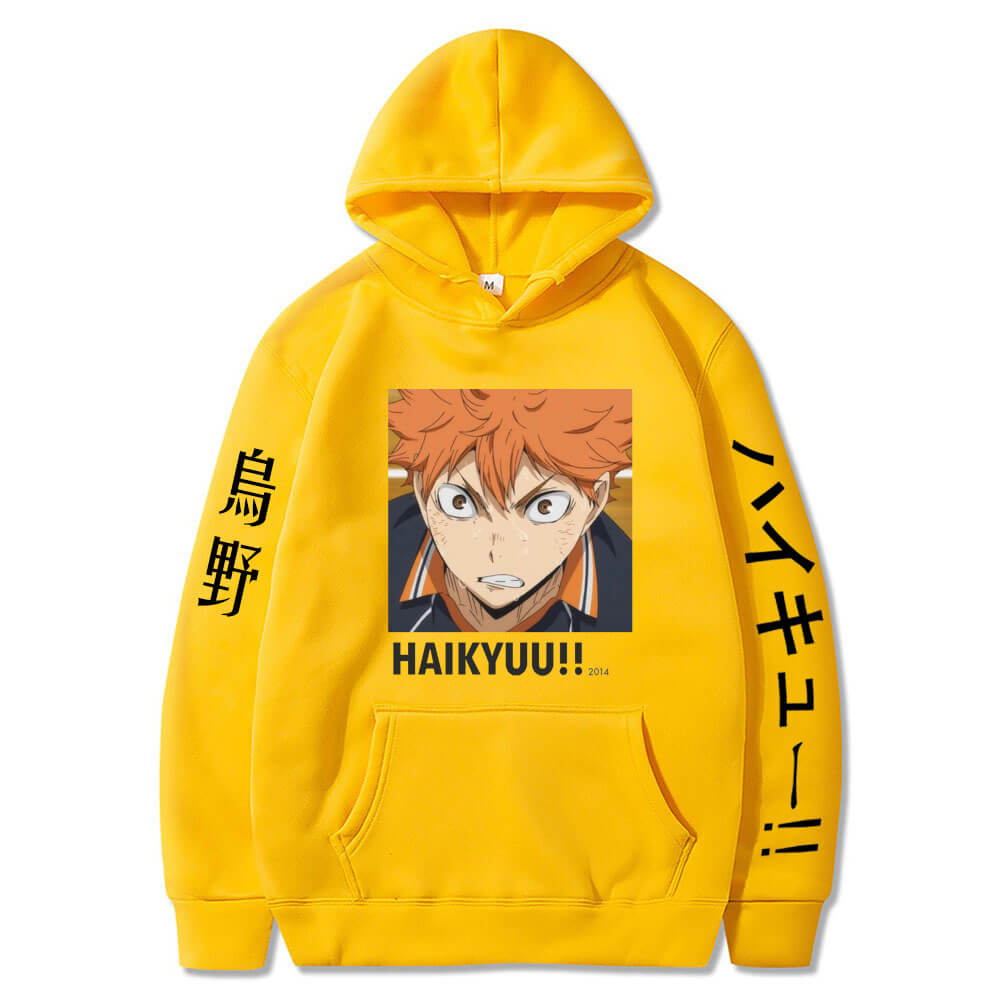 Haikyuu Shoyo Hinata Long sleeves hoodie 6 colors