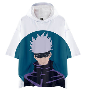 Jujutsu Kaisen 3D print short Sleeves Hoodie