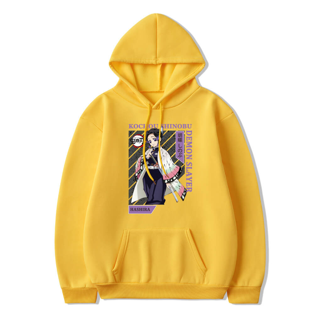 Demon Slayer Kochou Shinobu Long Sleeve Hoodie 6 colors