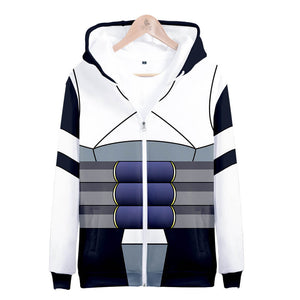 My Hero Academia 3D Print cosplay long sleeves zip-up hoodie