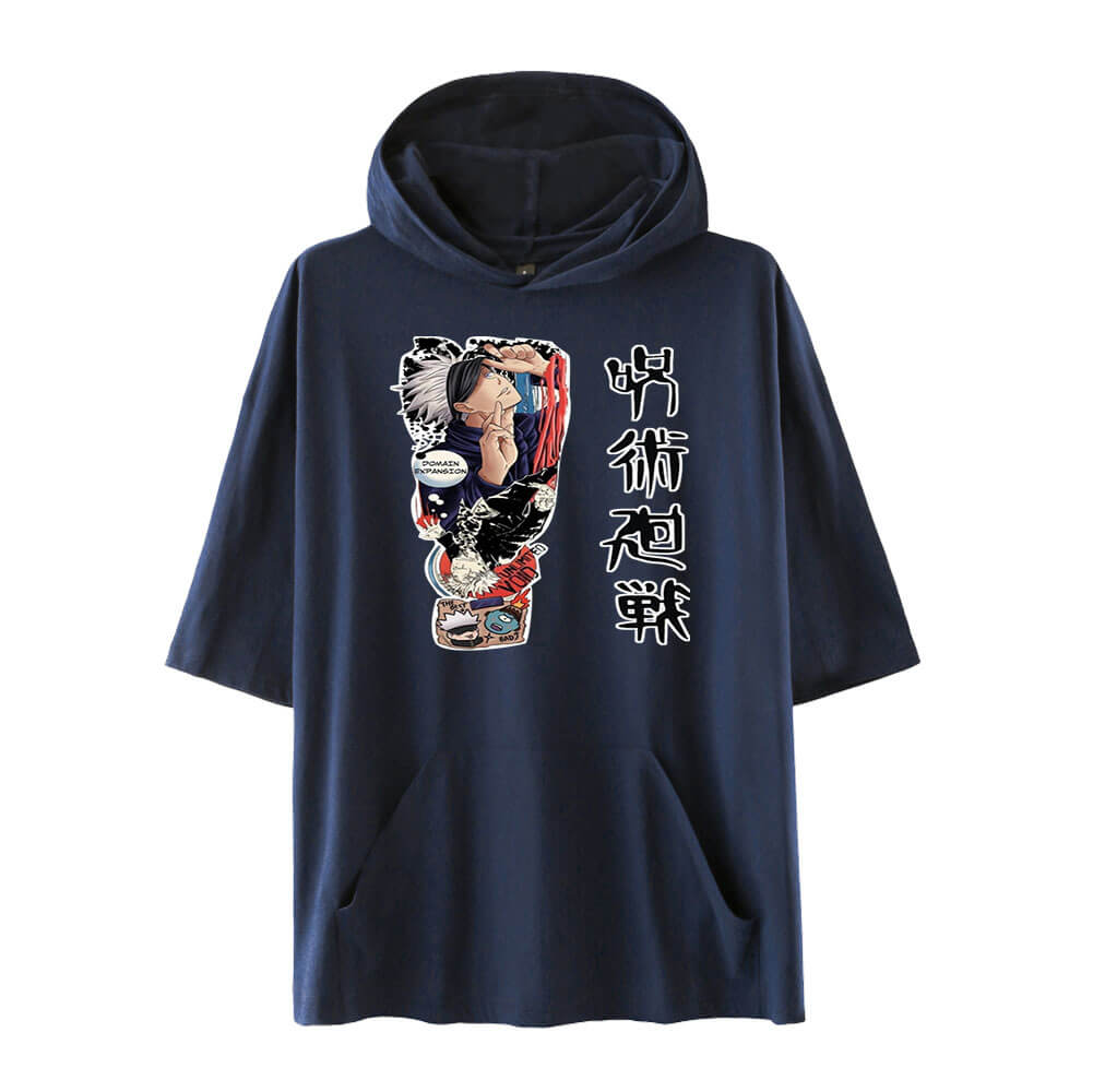 Jujutsu Kaisen short sleeves hoodie(5 colors)