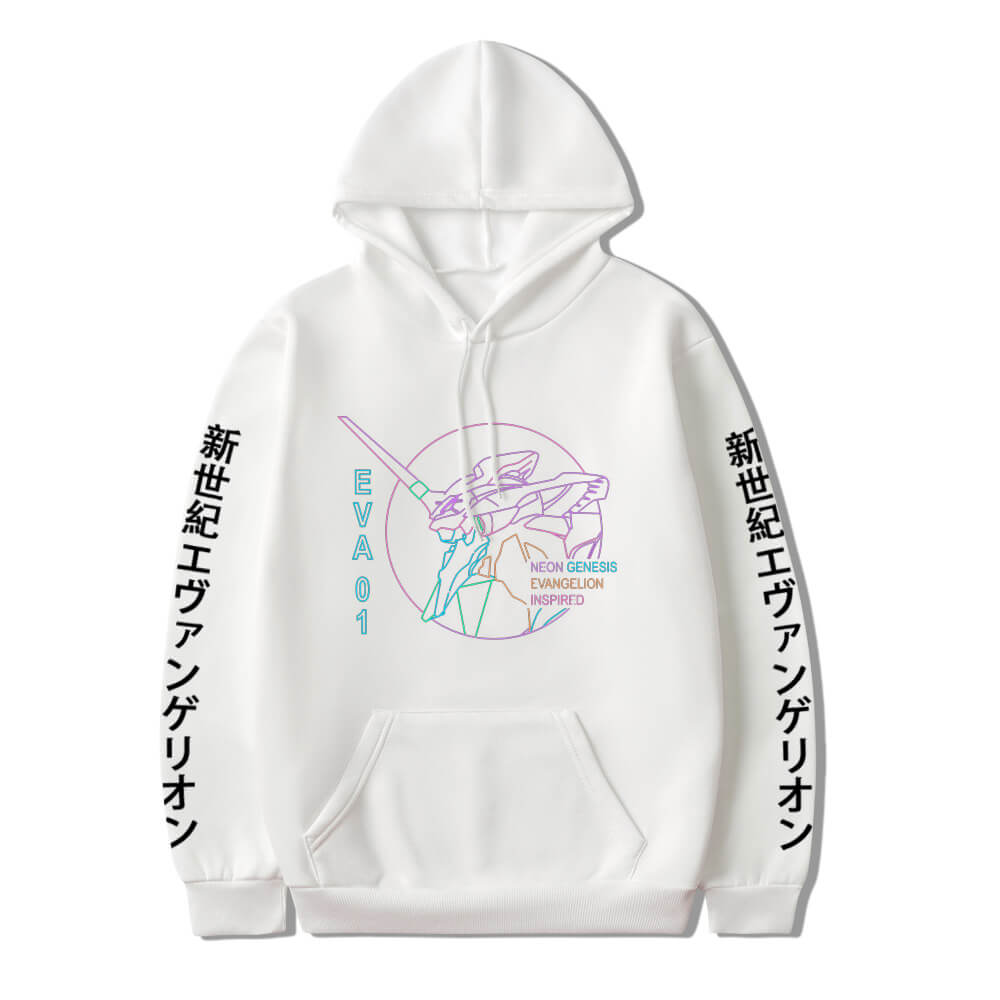 Neon Genesis Evangelion long sleeves hoodie 6 colors