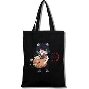 Demon Slayer Canvas Tote Bag Shopping Bag