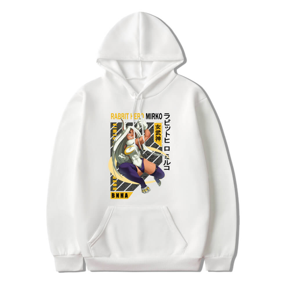 My Hero Academia Mirko Rabbit Hero long sleeves hoodie 6 colors