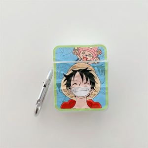 One Piece Monkey D Luffy Airpods Case Cover for 1/2/pro