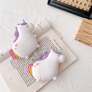 Robot Unicorn Attack Airpods Case Cover for 1/2/pro