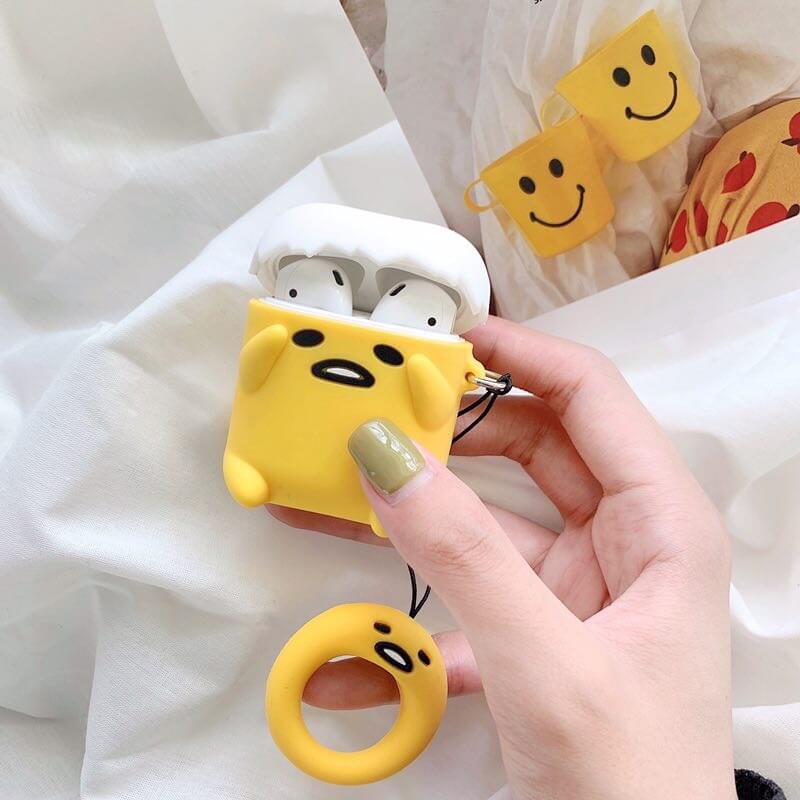 Egg Yolk Airpods Case Cover for 1/2