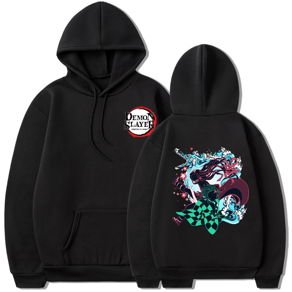 Demon Slayer Tanjiro Nezuko Long Sleeves Hoodie 6 colors