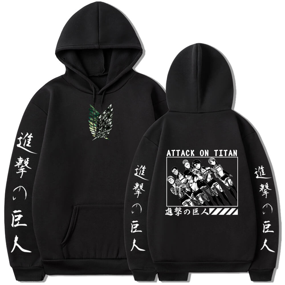 Attack on Titan long Sleeves hoodie 10 colors