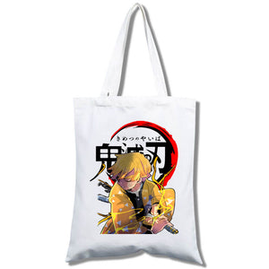 Demon Slayer Canvas Tote Bag Shopping Bag