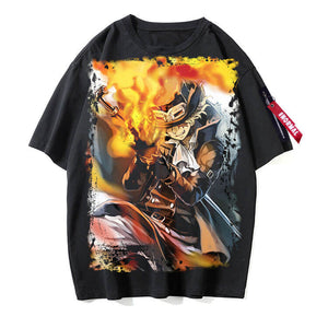 One Piece Ace short sleeves t-shirt 2 style