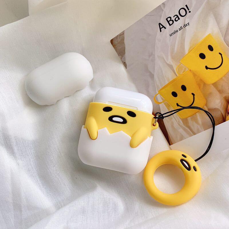 Egg Yolk Airpods Case Cover for 1/2