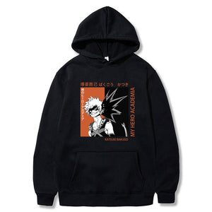 My Hero Academia Bakugou Katsuki long sleeves hoodie 6 colors