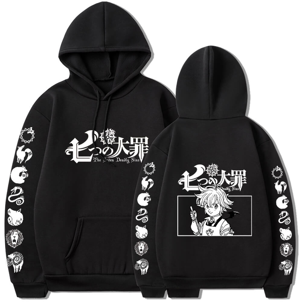 Seven Deadly Sins Long Sleeve Hoodie 6 colors