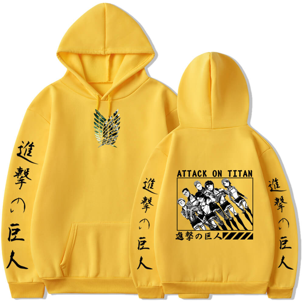 Attack on Titan long Sleeves hoodie 10 colors