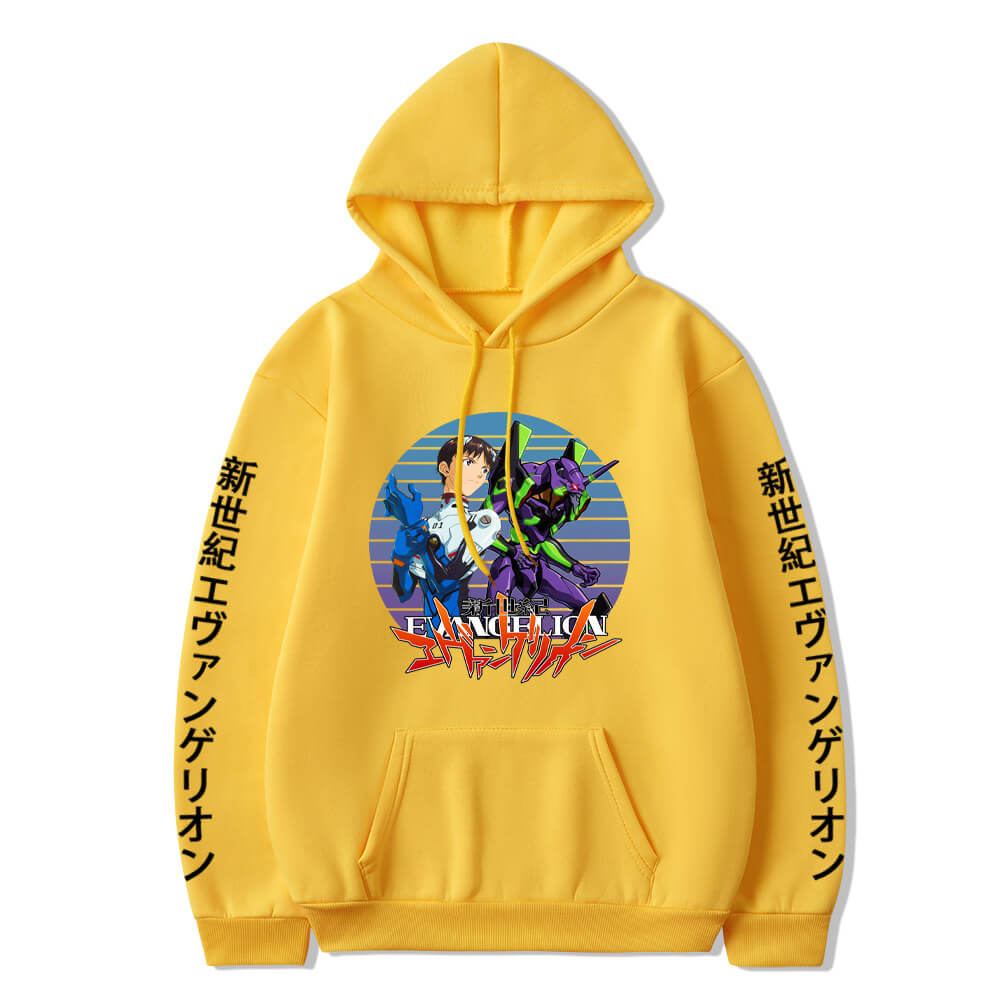 Neon Genesis Evangelion Ikari Shinji long sleeves hoodie 6 colors