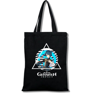 Genshin Impact Canvas Tote Bag Shopping Bag