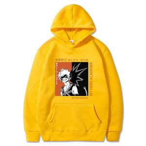 My Hero Academia Bakugou Katsuki long sleeves hoodie 6 colors