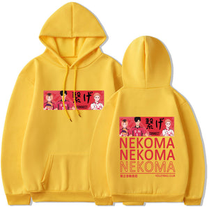 Haikyuu Nekoma Long sleeves hoodie 6 colors