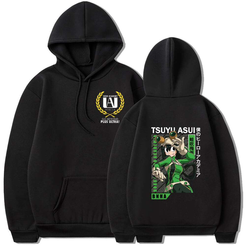 My Hero Academia Asui Tsuyu Froppy long sleeves hoodie 6 colors