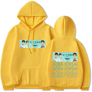 Haikyuu Aoba Johsai Long sleeves hoodie 6 colors