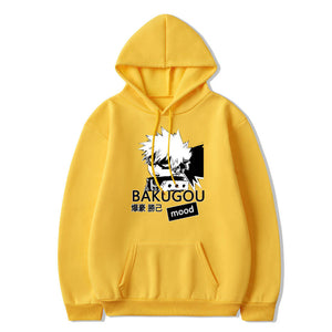 My Hero Academia Bakugou Katsuki long sleeves hoodie 6 colors